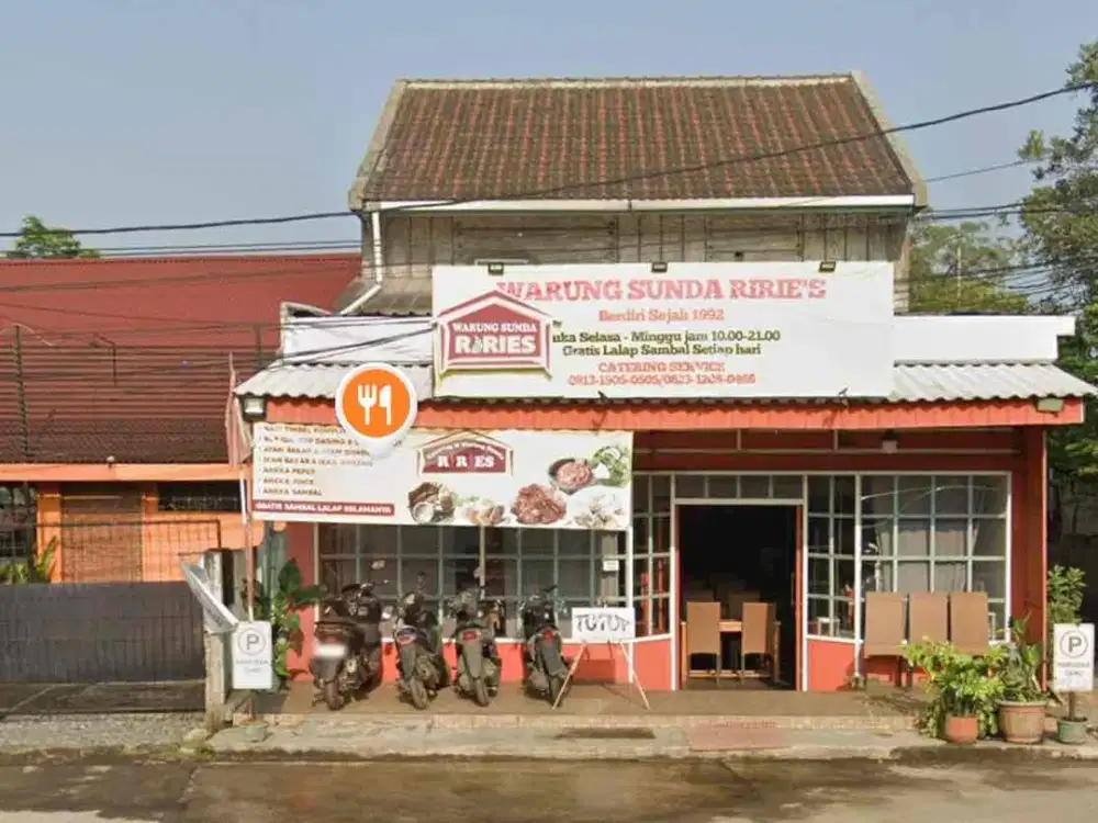 disewakan ruko area strategis rawa buntu bsd pinggir jalan
