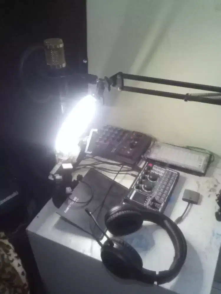 Jual butuh cepat alat live tiktok siap pakai setingan studio dan keren