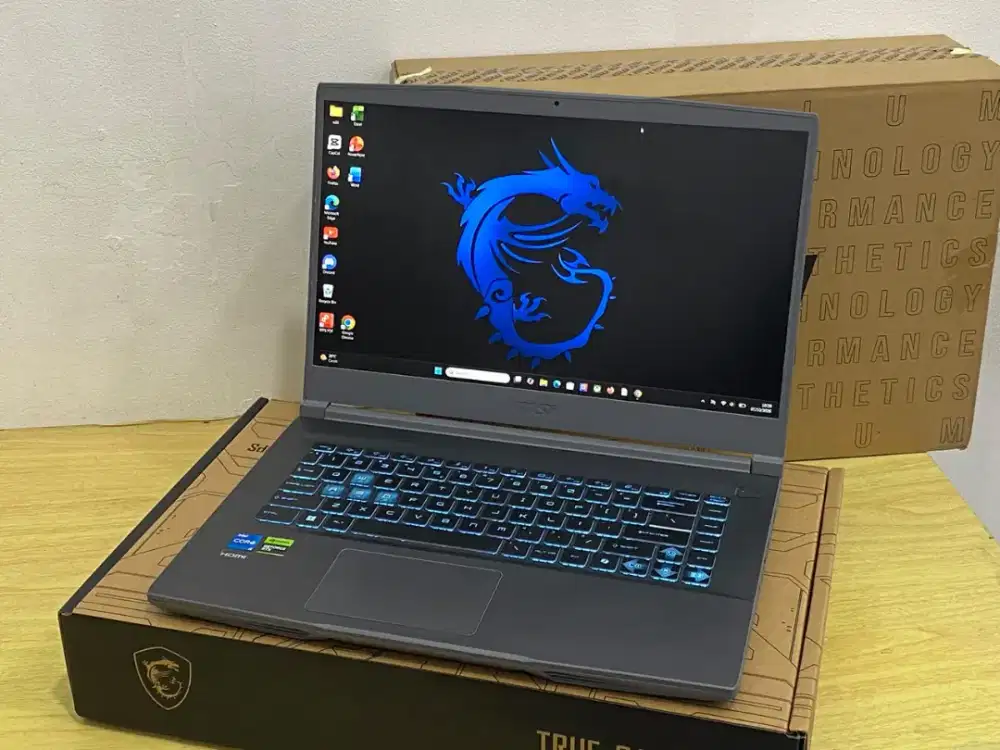MSI Thin 15 B12VE Prosesor Core i5-12450H