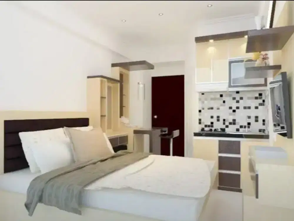 Unit Apartemen Fully Furnished  Green Pramuka City  S5462