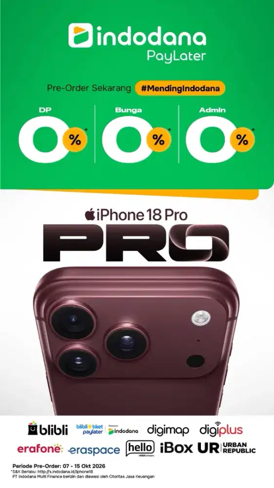 Pre-order iPhone 18 PRO/PROMAX