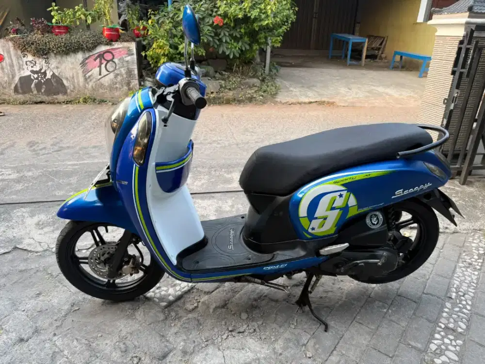 Honda Scoopy esp stater halus THN 2015 plat AB Wonosari
