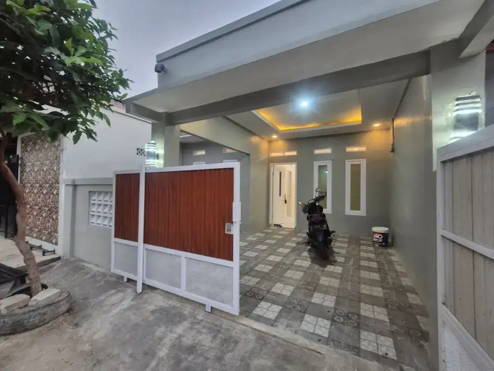rumah minimalis bangunan baru deket moss serang free balik nama