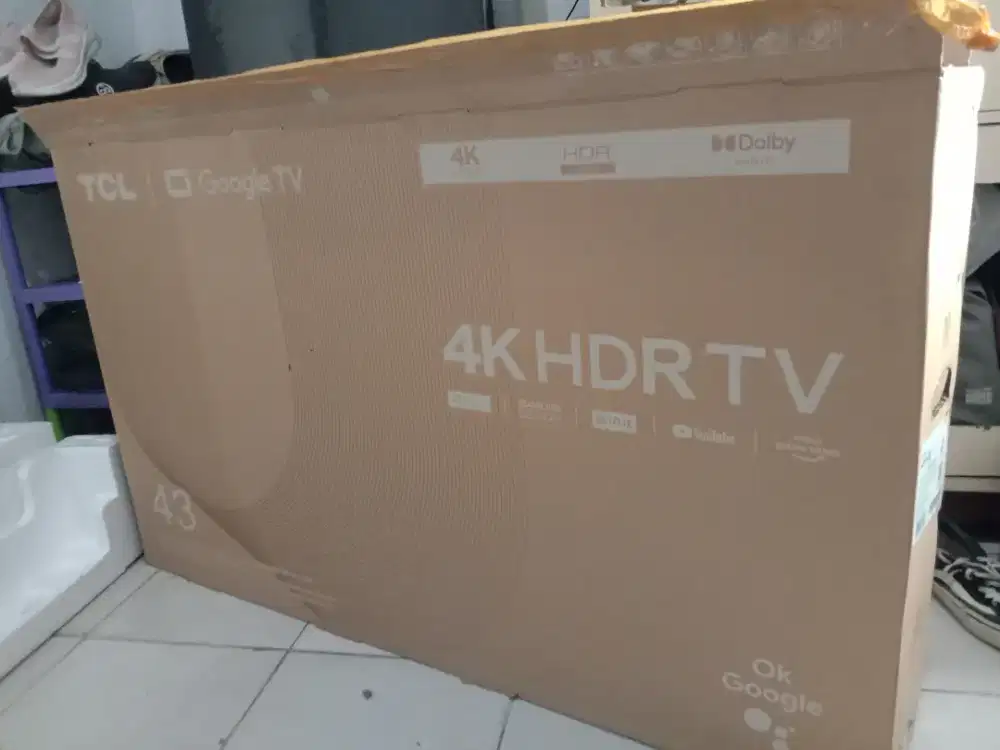 Jual TV Bekas Merk TCL 43inc Smart Tv