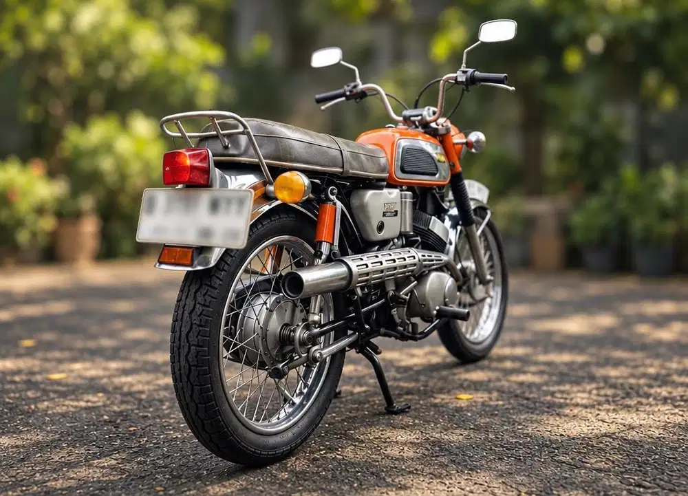 YAMAHA YASI AS1 125 TWIN 1970 – FULL ORIGINAL – SURAT LENGKAP