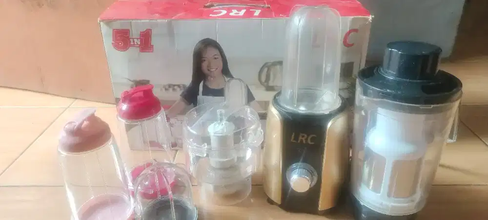 Blender Coper  juicer komplit merk LRC