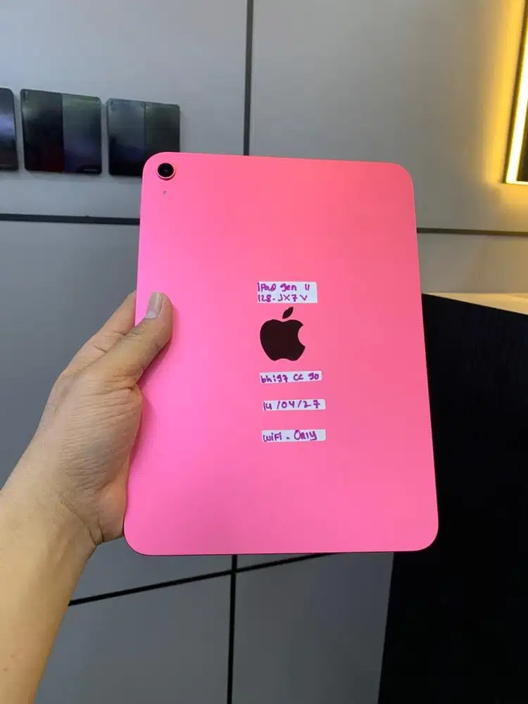 Ipad Gen 11 128 Gb Pink Fullset original Garansi on