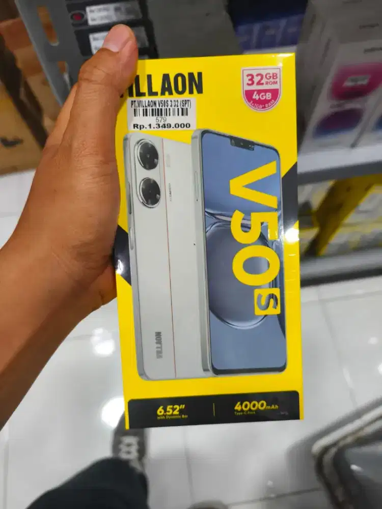 VILLAON V50S 4/64GB | ATLANTIS DAHSYAT