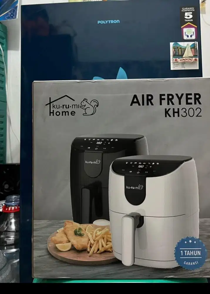 Dijual cepat AIRFRYER KH302 merk KURUMI