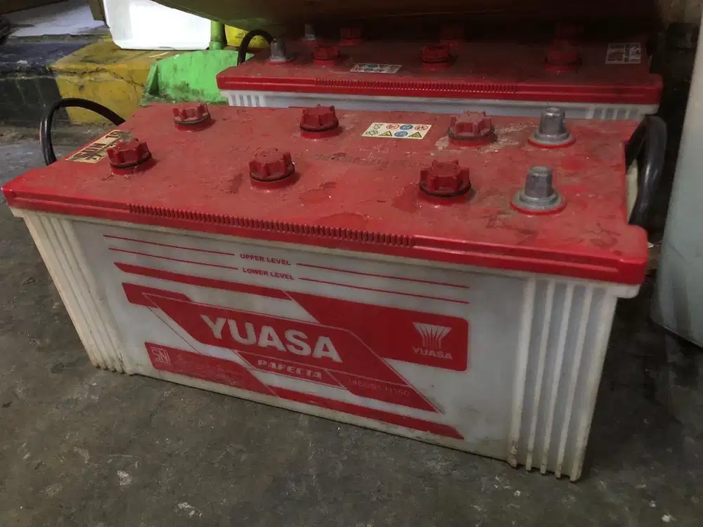 Aki yuasa copotan genset