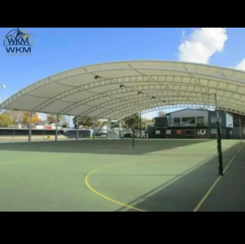 Sport Club. Canopy Membrane. Kanopi Membran. Atap Membrane Padel