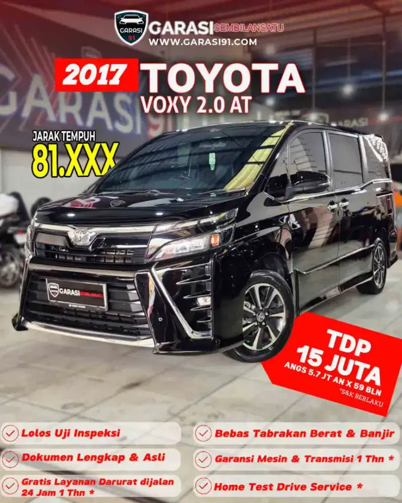 [Tdp 15 JT] VOXY 2.0 AT 20217