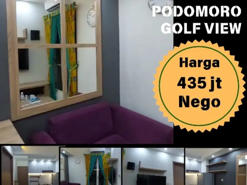Apartemen Podomoro Golf View Semi Furnished