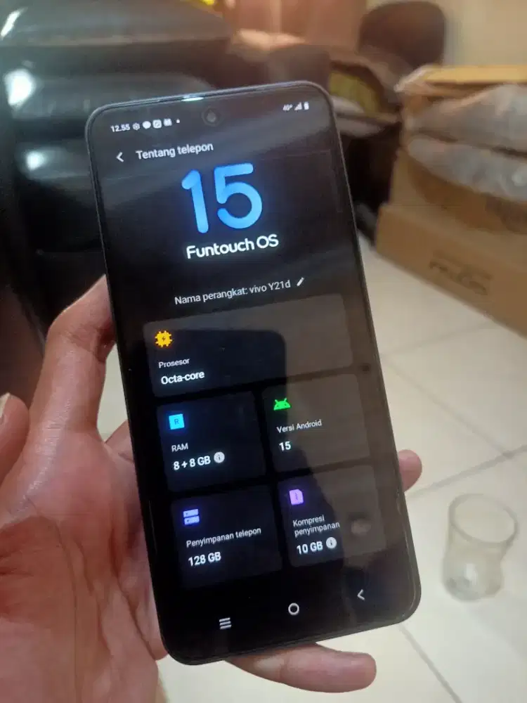 VIVO Y21D RAM 8+8/128GB