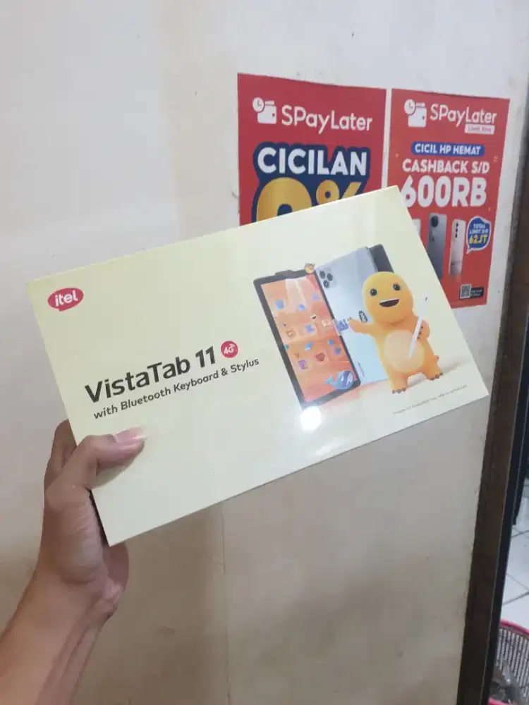 Itel Vista Tab 11 4/128 New Free Pen + Keyboard