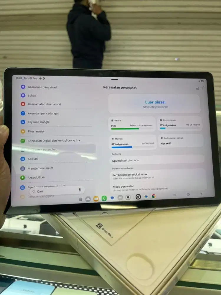 Tablet samsung s9fe 6/128