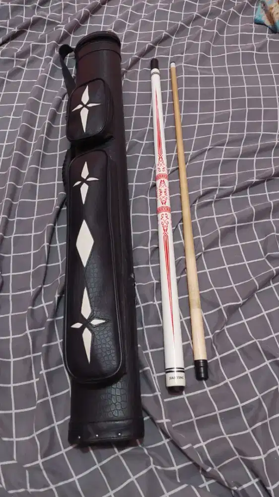 di jual stik biliard full set (PB 34 ) jian ying