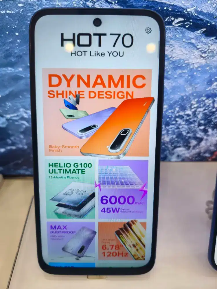 Infinix hot 70 new segel