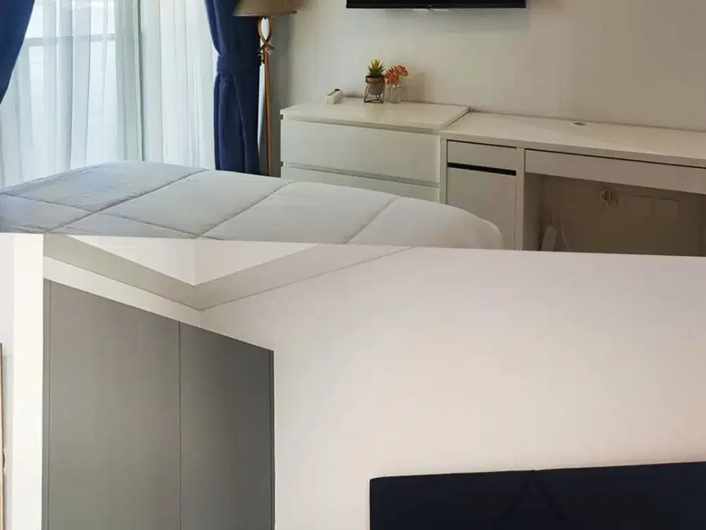 Disewa 45jt Taman Anggrek Residences Fully Furnished 1 Bed tipe Studio, City View