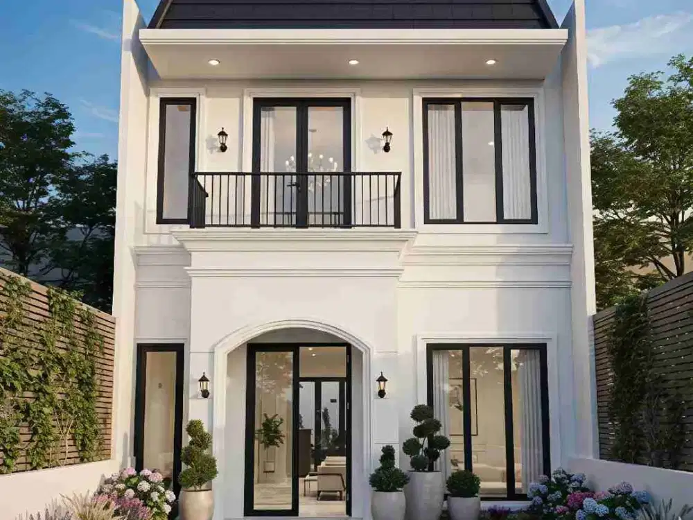 Rumah Baru Classic Dalam Komplek One Gate Di Jatibening Kota Bekasi.