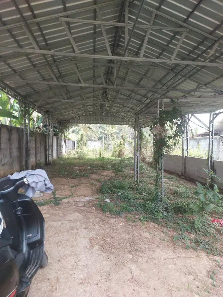 Tanah 426m² sudah hebel keliling dan urug KWH 23.000 surat AJB