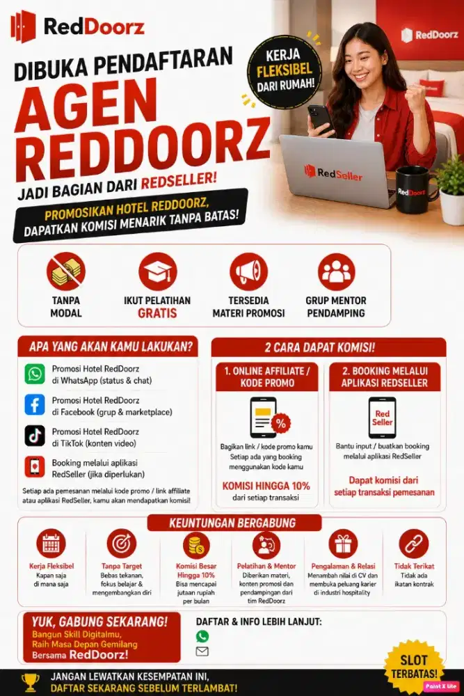 AGEN HOTEL REDDOORZ FREELANCE