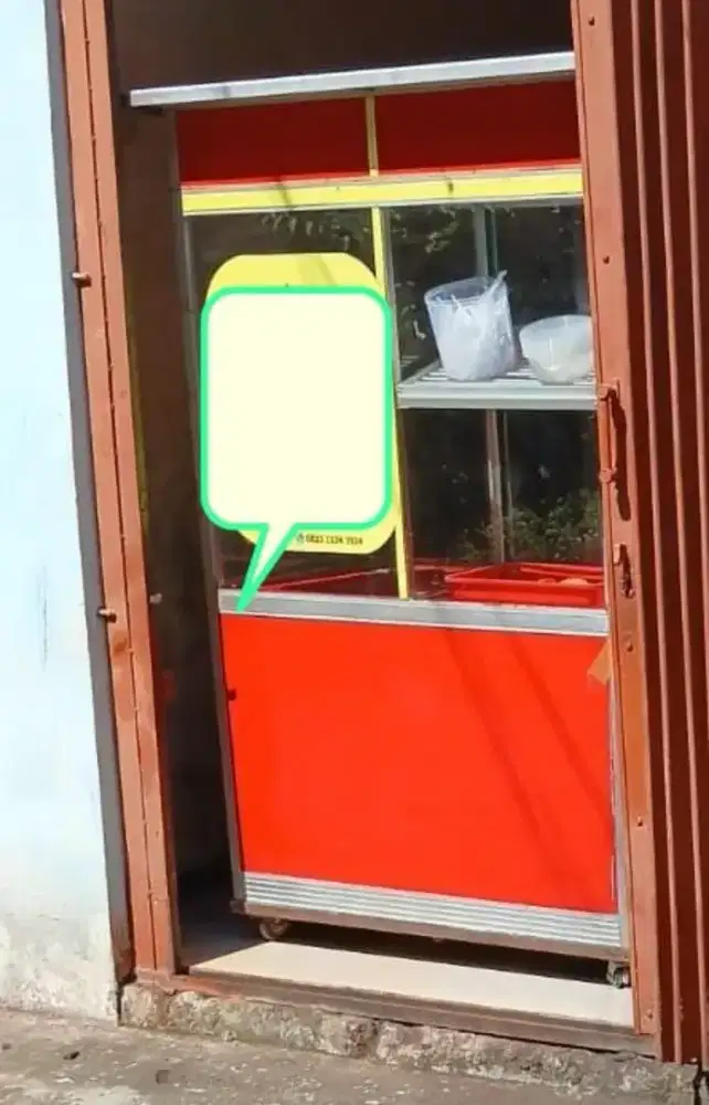 GEROBAK ALUMINIUM KACA KOKOH