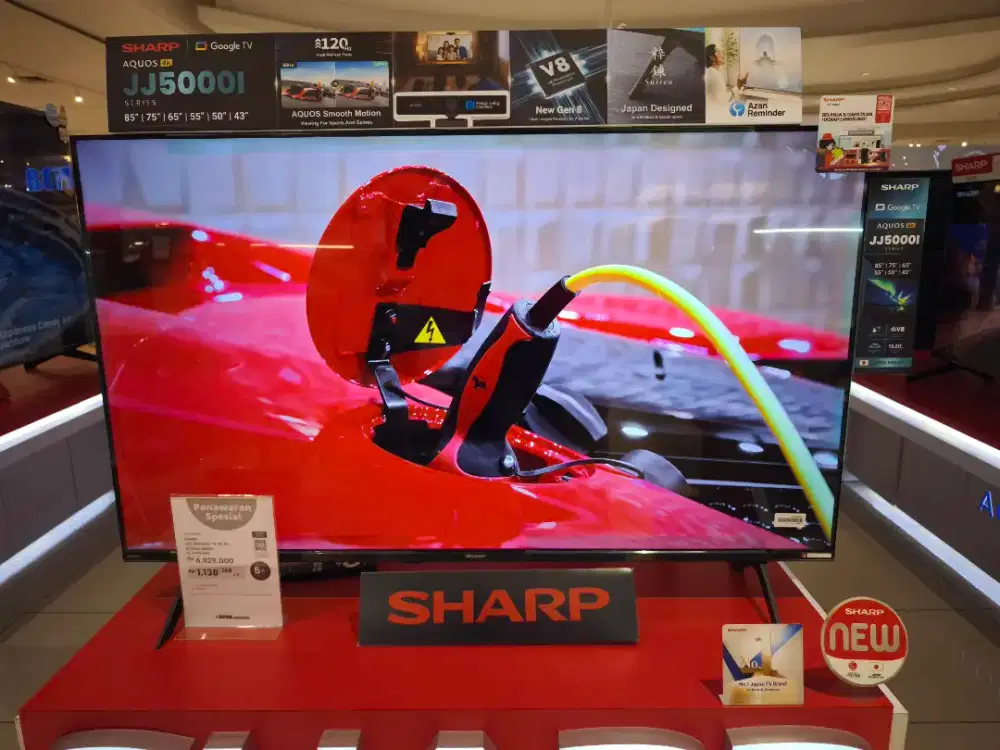 Mau TV Sharp 50 inch? Gas bawa pulang dengan Home Credit!