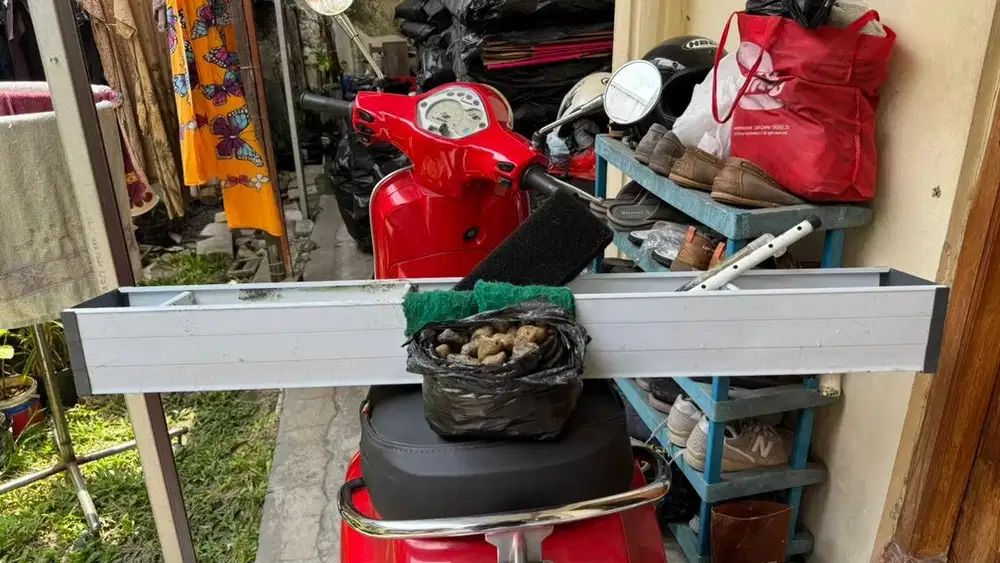talang filter ikan 110cm + media