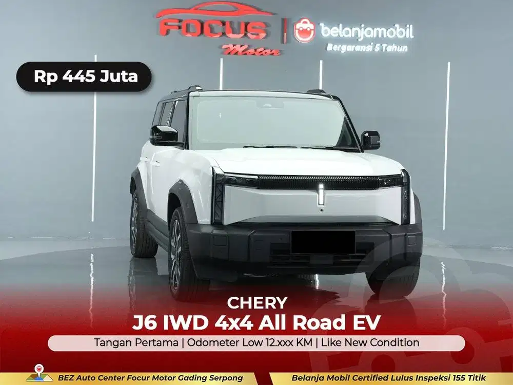 [GARANSI 5THN 4x4 LOW KM] Chery J6 J 6 IWD All Road EV 2023/2024/2025