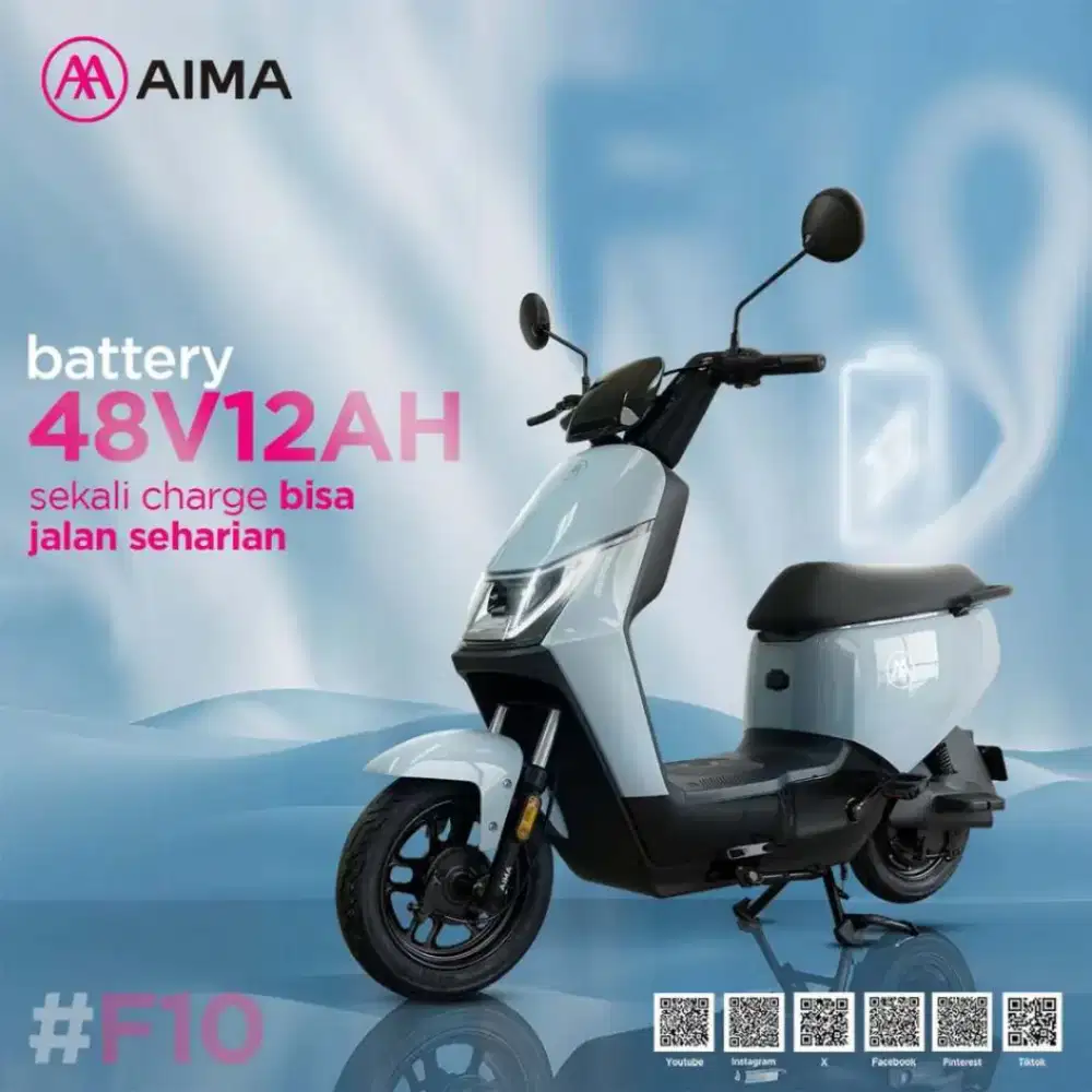Sepeda Listrik AIMA F10 READY