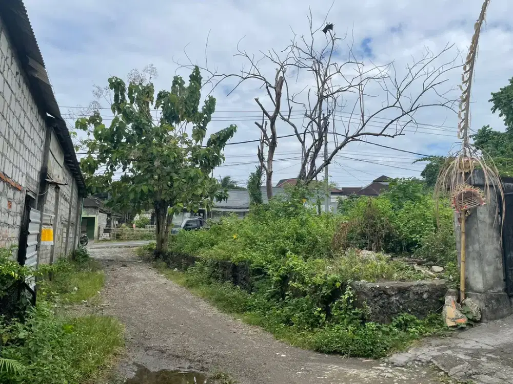 Strategic land on the main road uluwatu Bukit