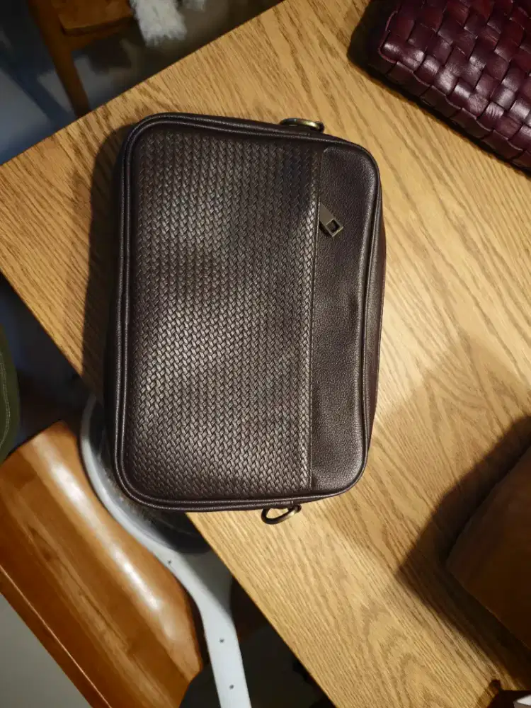Pouch Kulit sintetis Diary of Smith