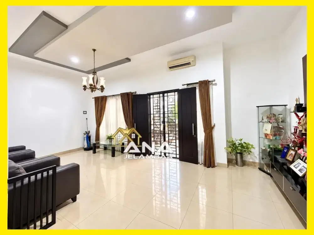 ANA RUMAH TERAWAT UK 7X16M DI KOMPLEK KAVLING POLRI JELAMBAR
