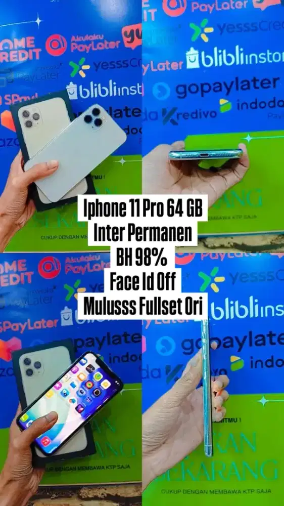 Iphone 11 Pro 64 GB Inter Permanen