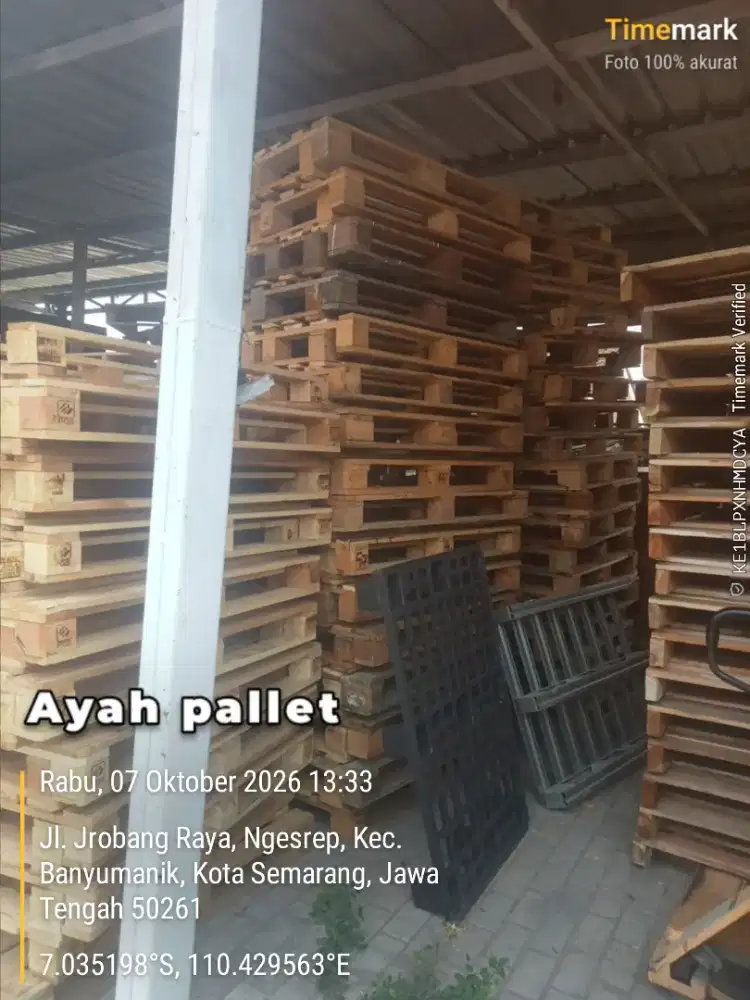 Palet kayu semarang Ayah PALLET harga 25 dan 45