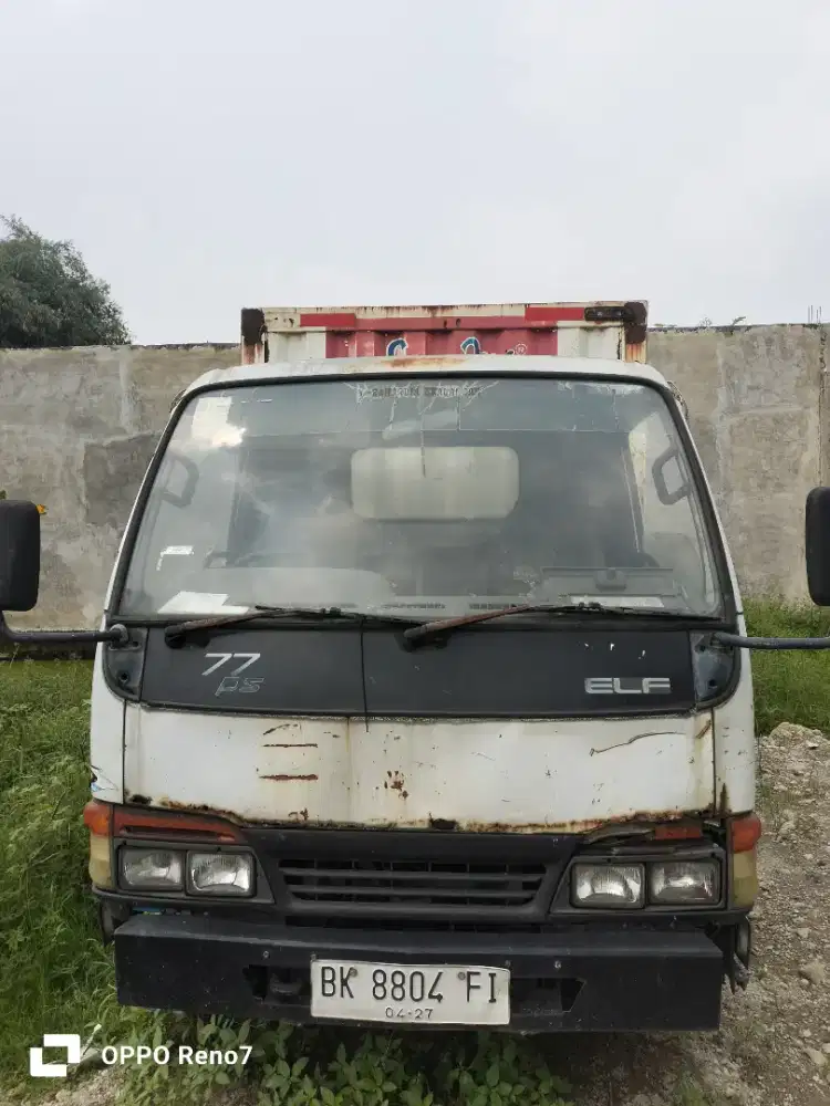 Jual isuzu elf PS 77 box besi tahun 2002