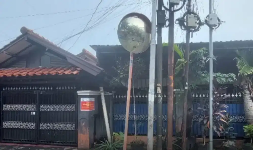 DiJual Lelang Rumah Pinggir Jalan Strategis Klender Duren Sawit Jaktim