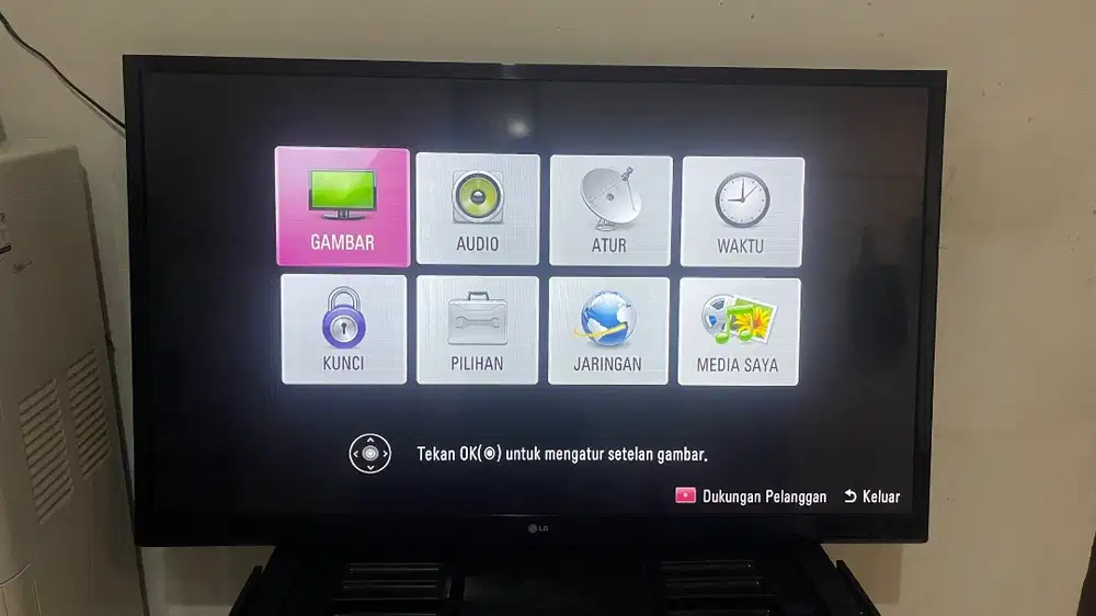 LG 47LM4610-TC, ukuran 47 inci