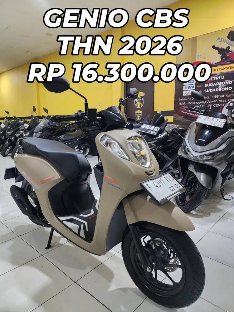 HONDA GENIO CBS THN 2026