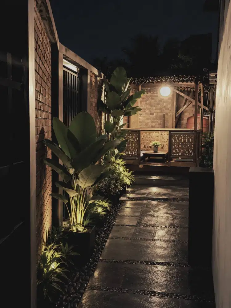 Rumah modern industrial di perumahan muslim balikpapan