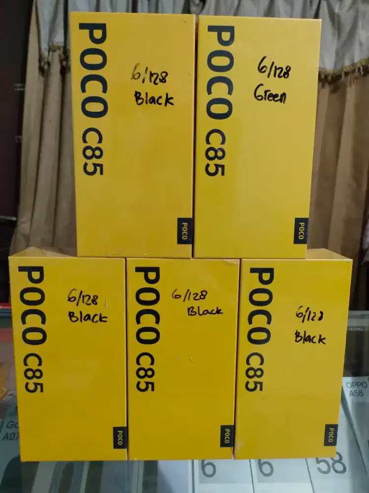 New Poco C85-6/128 GB Garansi Resmi 1 Tahun