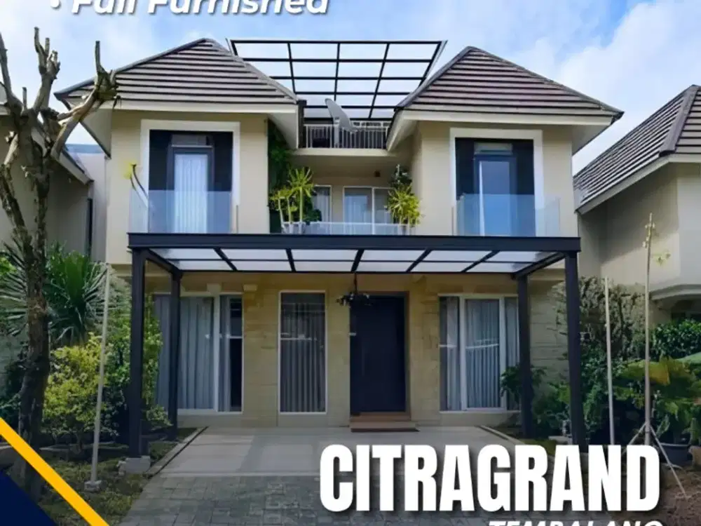 Rumah Furnished di Citragrand Tembalang Semarang