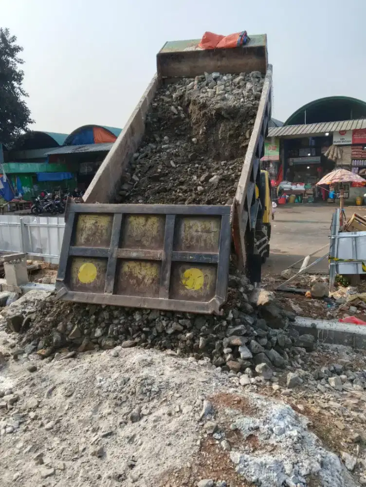 Batu split pasir pasang limestone sirtu pasir urug