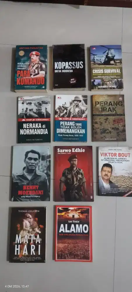 Buku Tokoh Militer / Sejarah Milter