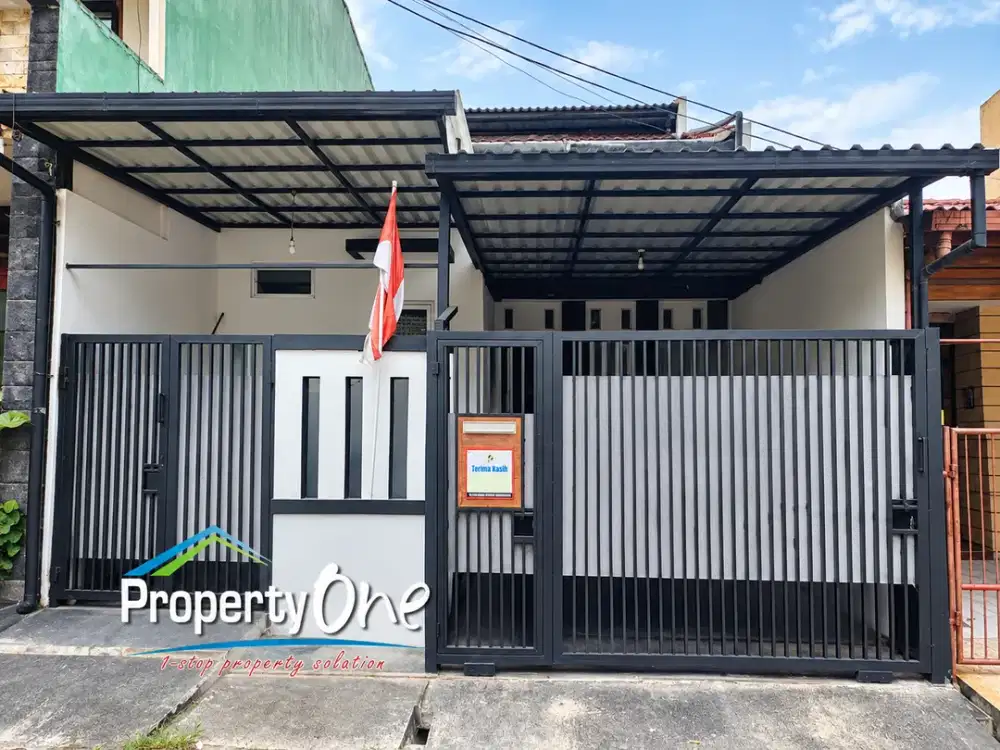 Jual Rumah 2 Lantai Siap Huni di Griya Loka BSD, SHM On Hand, Semi Furnished, Kolam Koi, Seberang Taman Komplek, Dekat Akses BSD