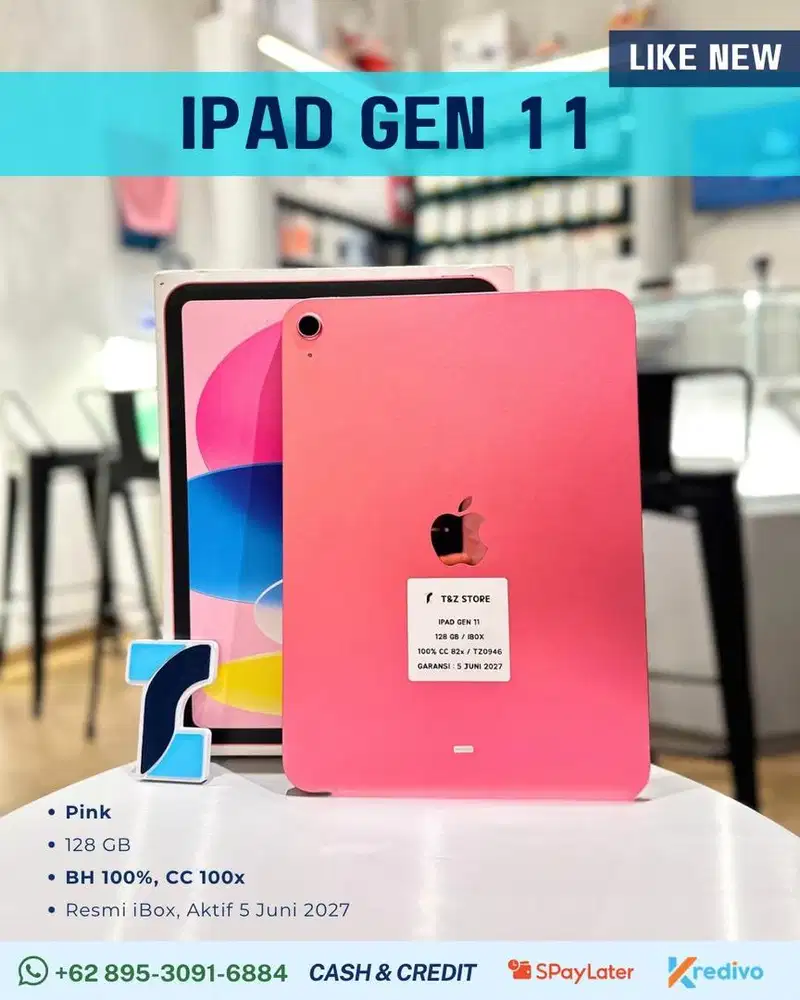 IPAD GEN 11 128GB - PINK