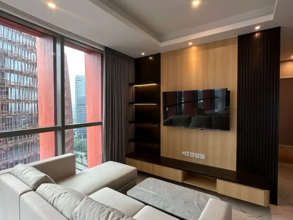 Apartemen South Quarter Residence Tower D Furnished Mewah Unit Corner di Cilandak Jakarta Selatan