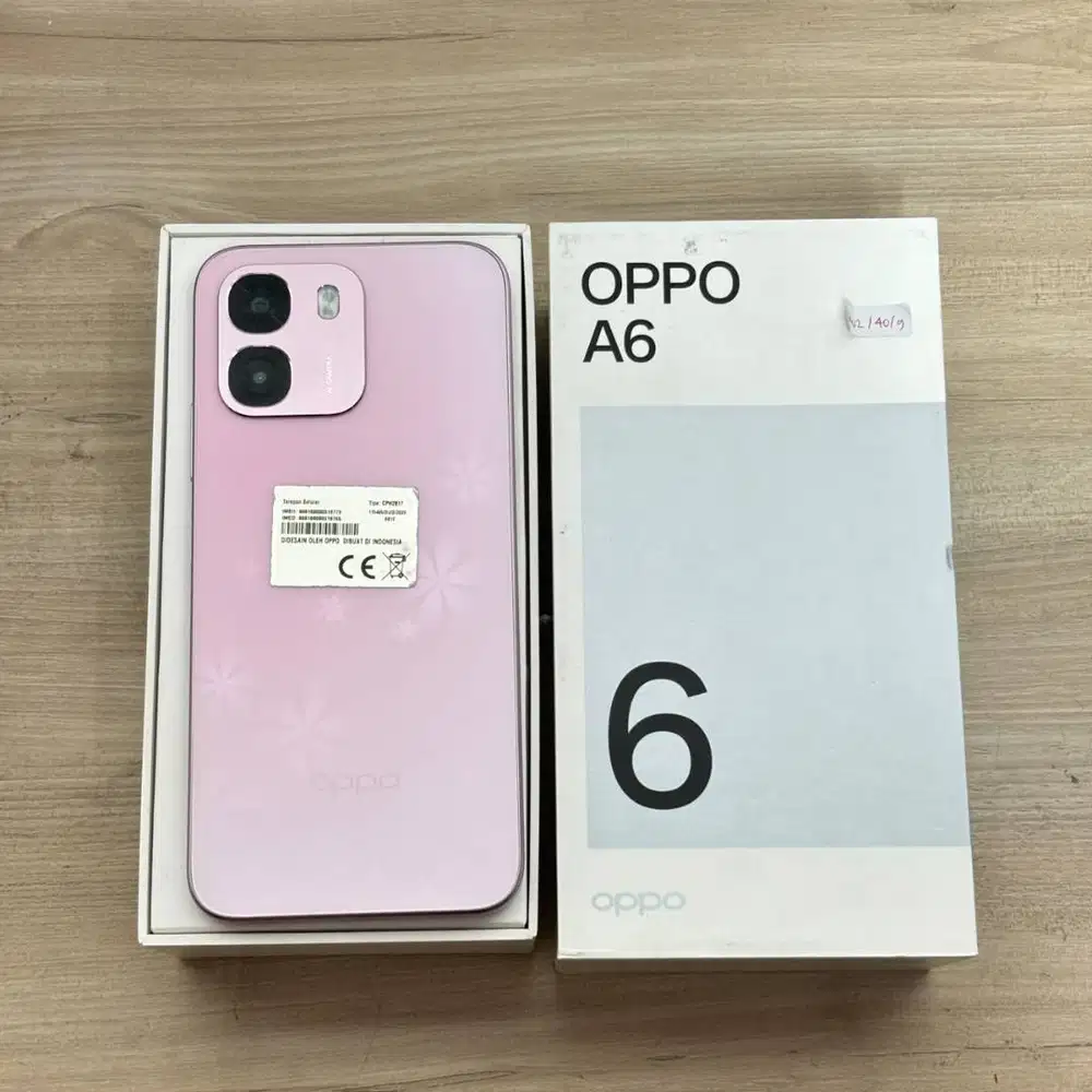 OPPO A6 6GB/256GB WARNA PINK – ALL NORMAL!
