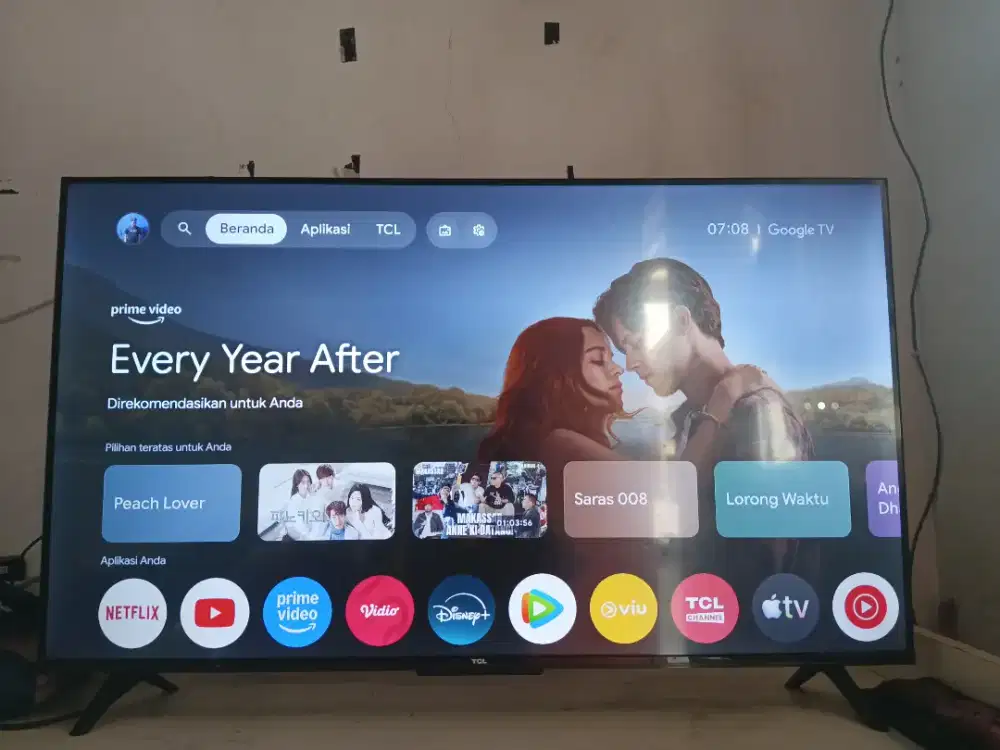 TV TCL 43 inch Smart TV dan goggle TV 4K HDR TV